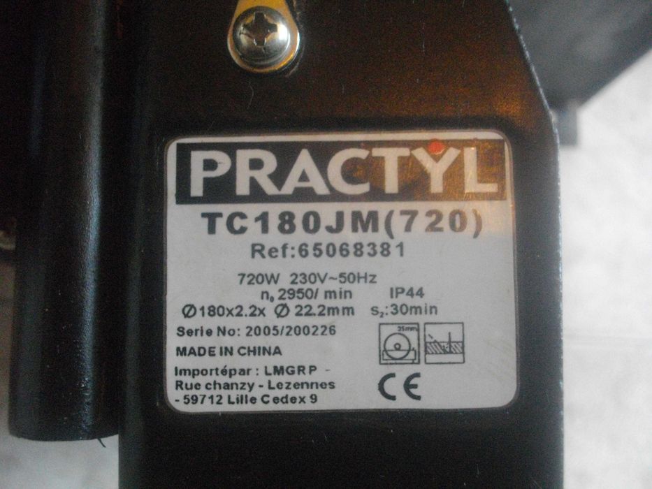 720W PRACTYL 600W T.I.P. Ел. Машина Рязане Плочи Плочки Герм/КНР 33мм