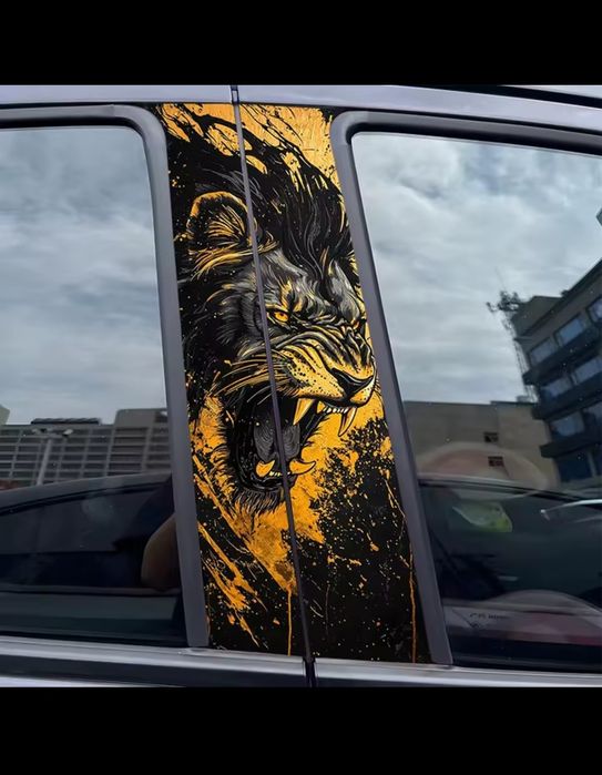 Винилови водоустойчиви  стикери за кола