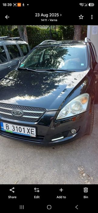 Kia Ceed SW 1.6 LPG 2008, EPS, Подгрев, Климатик