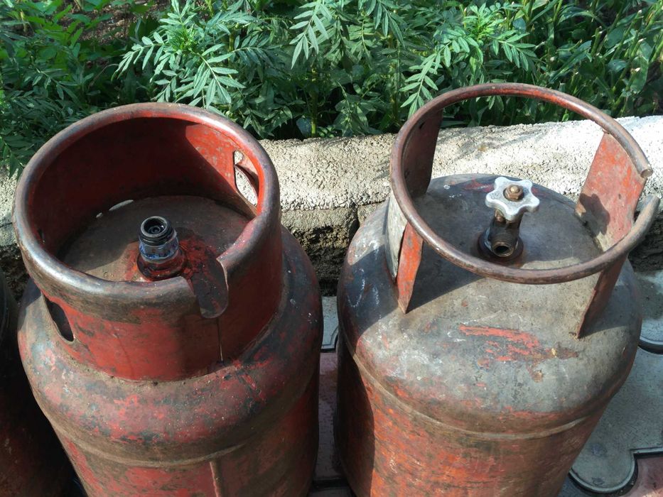 газовый баллон маленький