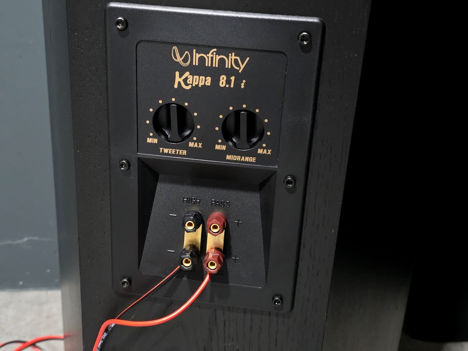 Boxe de podea INFINITY kappa 8.1 i, hi-end, woofer 30cm, 4 cai,