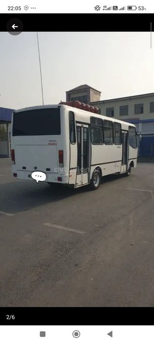 Isuzu: Автобус Заказга