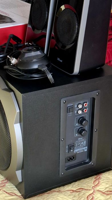 **Urgent** Set Boxe+Subwoofer Trust Tytan 2.1 120w