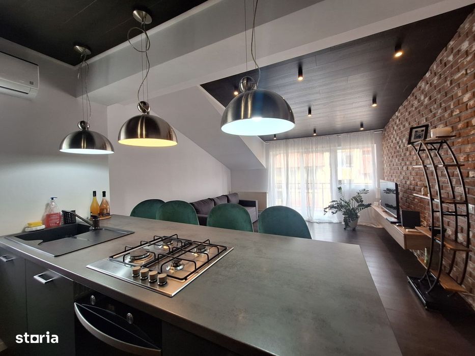 Apartament finisat modern, parcare, zona JYSK Floresti