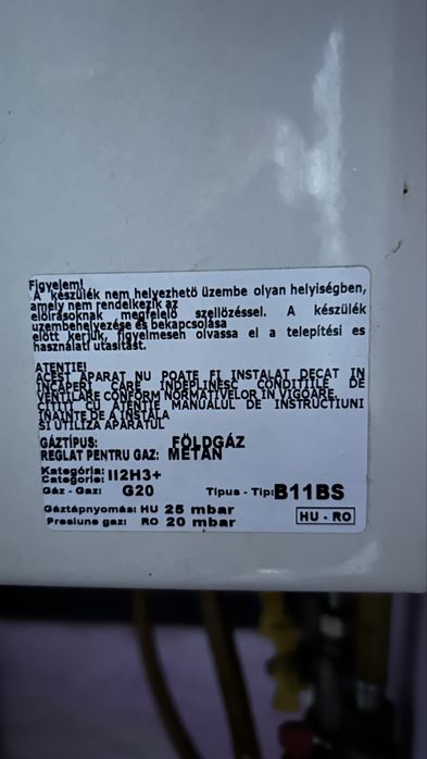 Instant apă caldă Beretta B11BS  gaz