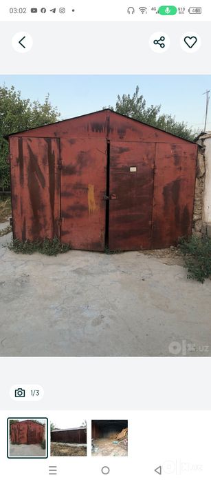 Гараж разборный  срочно Ташкент