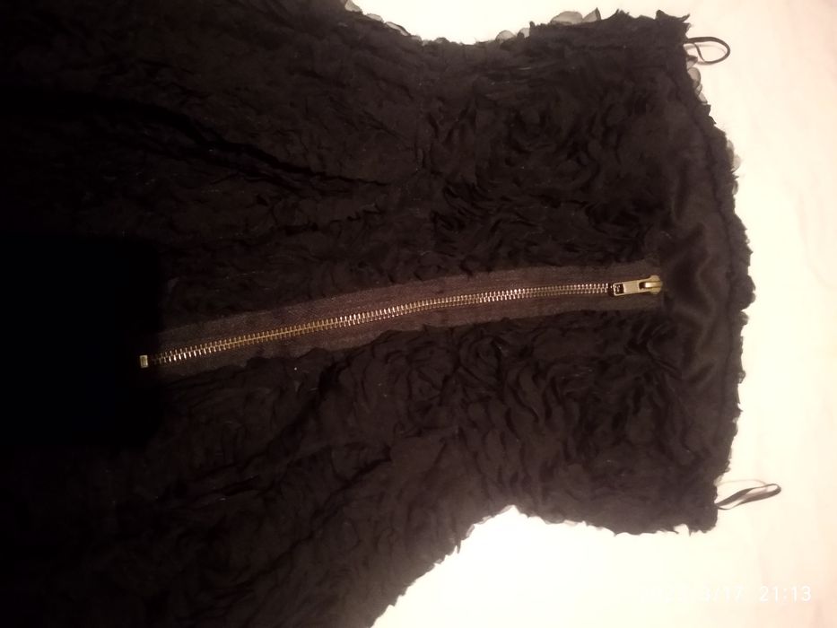 Мини платье чёрное