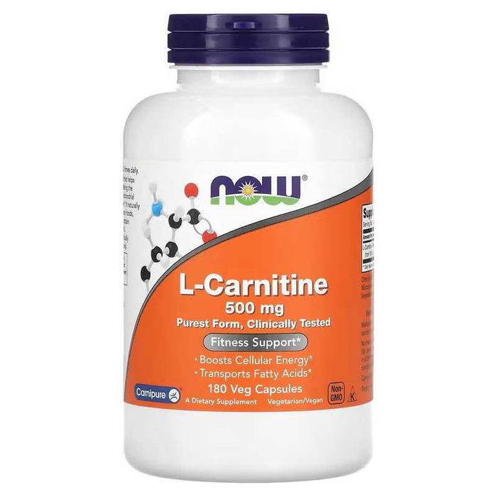 NOW Foods NOW L-Carnitine L Carnitine L-карнитин L-karnitin л-карнитин