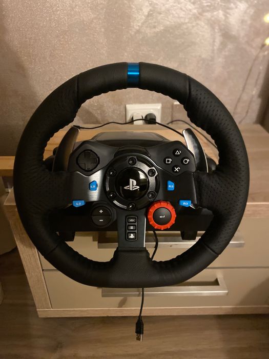 Volan Playstation cu pedale toate firele nou nouț fara cutie