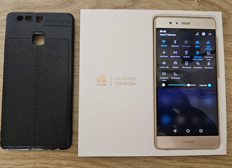 Huawei P9 - Gold Edition, 32GB extensibil SdCard,Dual Sim, Dual Camera