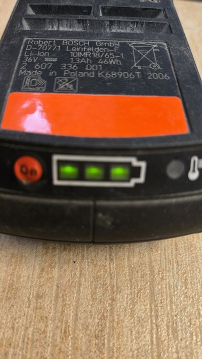 Bosch 36V acumulatori