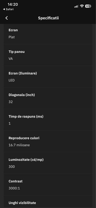 Monitor Samsung 32 inch