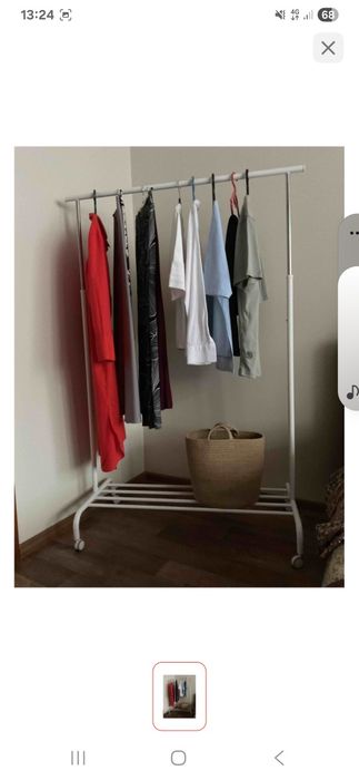 Вешалка  для одежды Икеа