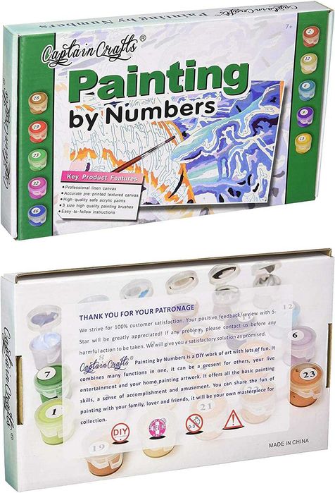 Captain Crafts Рисуване по номера 40 x 50 см гр. Варна Гръцка махала