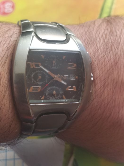 Ceas cronograf ONE by Sekonda -otel inoxidabil, rezistent la apă 50M