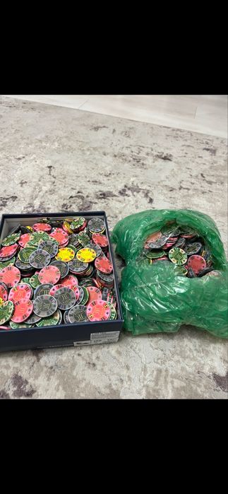 Jetoane poker ceramica