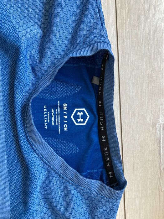 Under Armour Rush Seamless Heatgear Celliant мъжка тениска размер SM