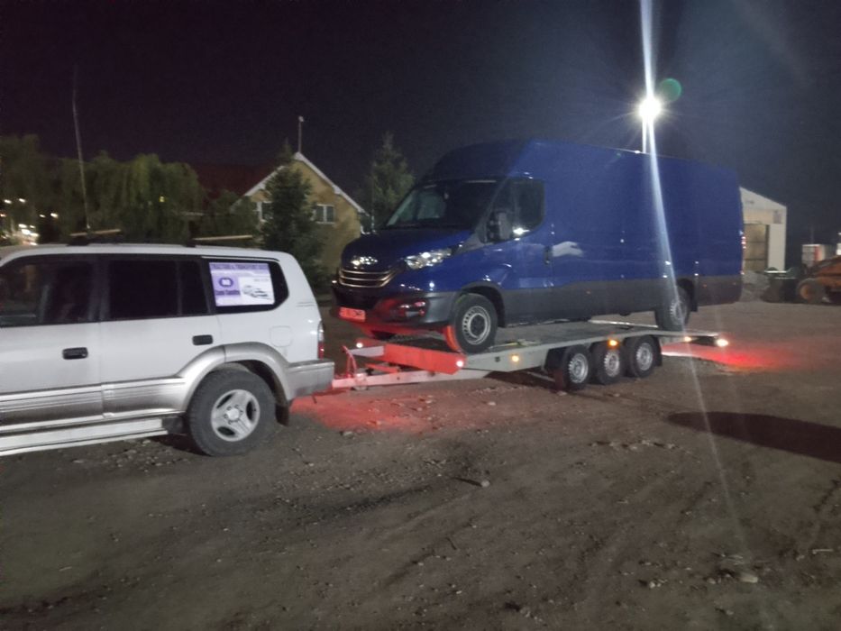 REMORCA PLATFORMA SLEP TRAILER 3 axe an 2021 L 5.50m- l 2.10m stare bu