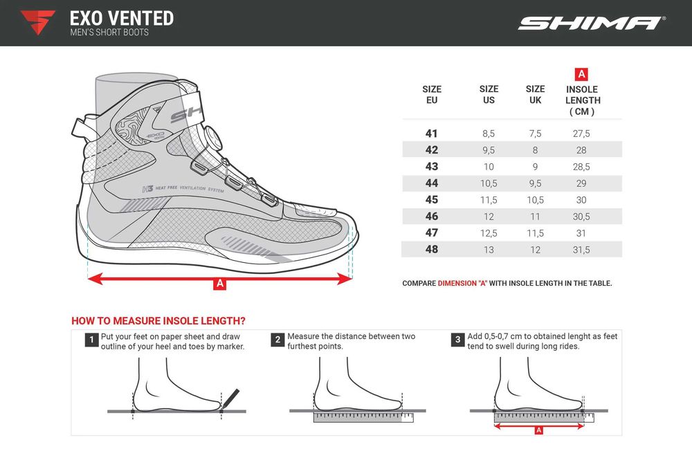 Топ Цена Мото обувки боти ботуши  за мотор SHIMA EXO VENTED