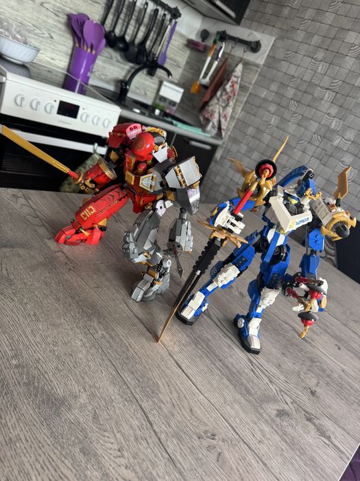 Lego Ninjago роботы Титаны