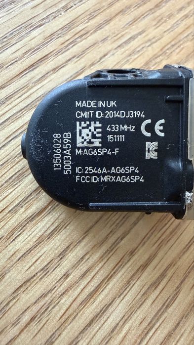 Датчици за налягане в гумите за Opel TPMS sensors