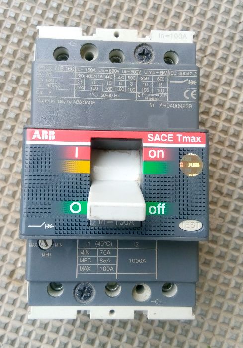 Автоматични и ръчни прекъсвачи - 100А,125А, 200А, 250А,630А, 1000А