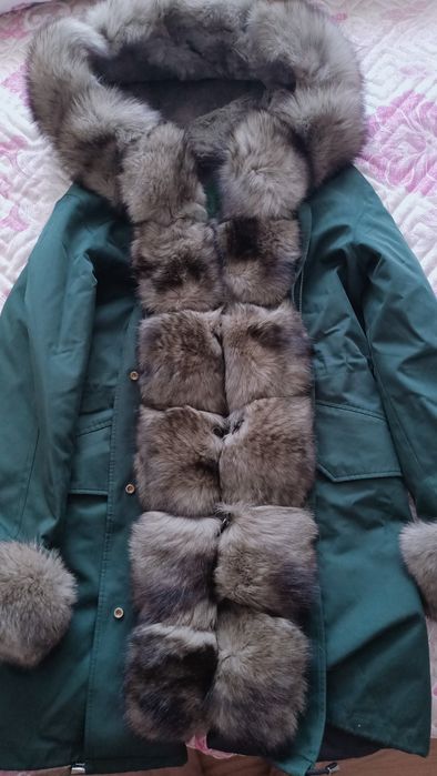 Женская парка зимняя