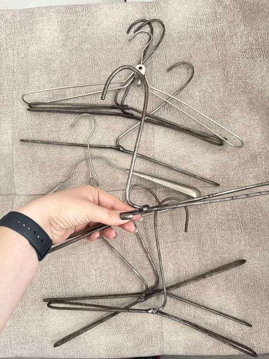 Набор металлических плечиков