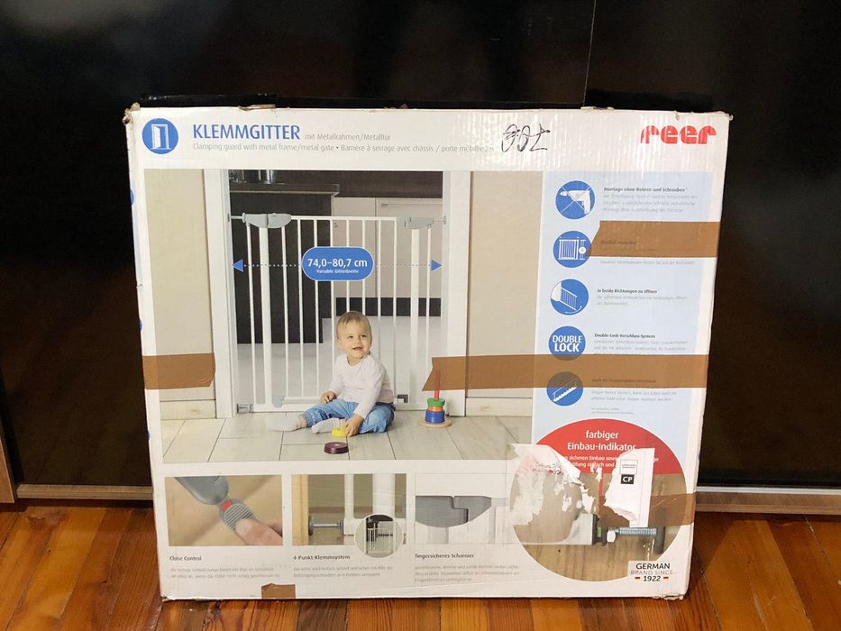 Преградна Врата за Деца. - (с механизъм) от 74см до 80.7см