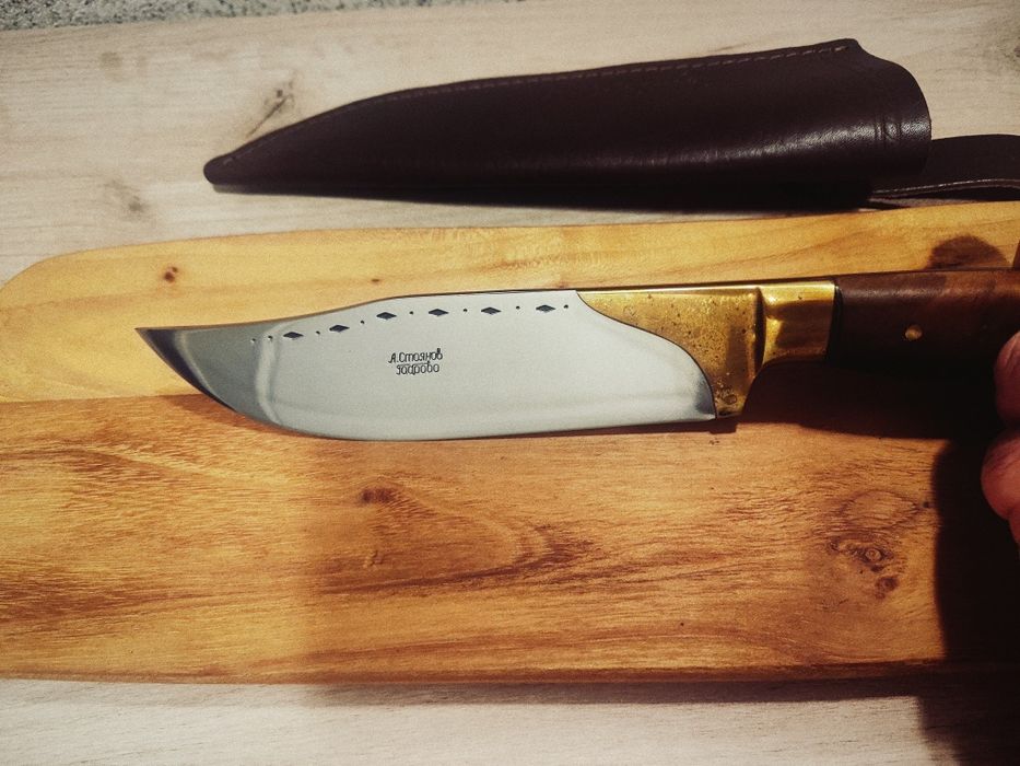 Ловен нож на майстор Андрей Стоянов Нов!