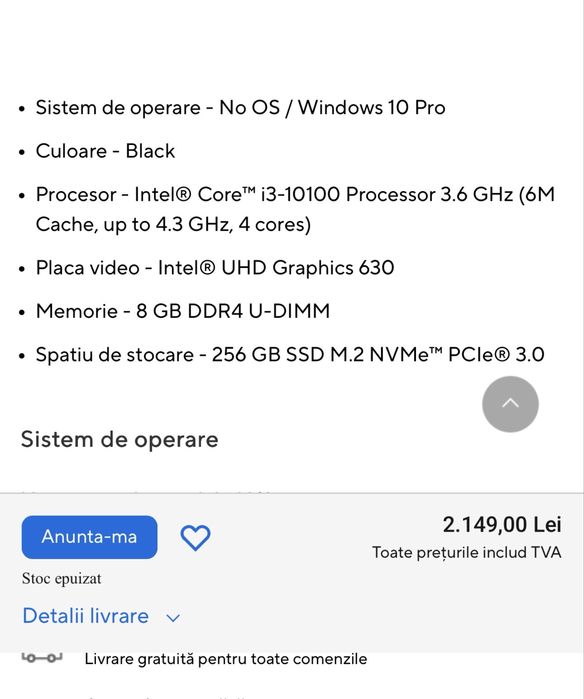 Pc Desktop ASUS D500MA