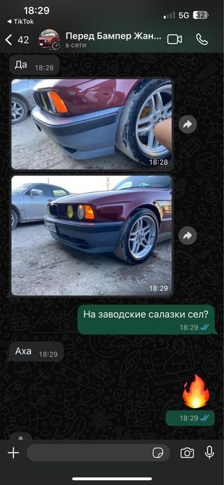 М бампера абс пластик новые на bmw e34