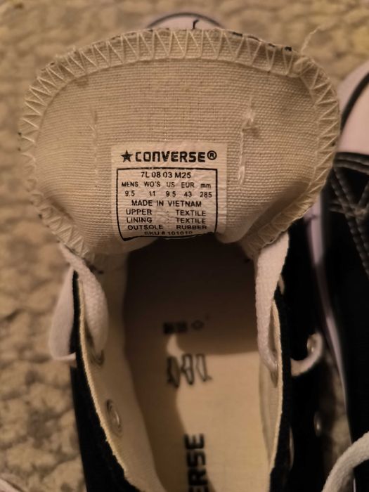 Черные кеды (лето,весна, осень)