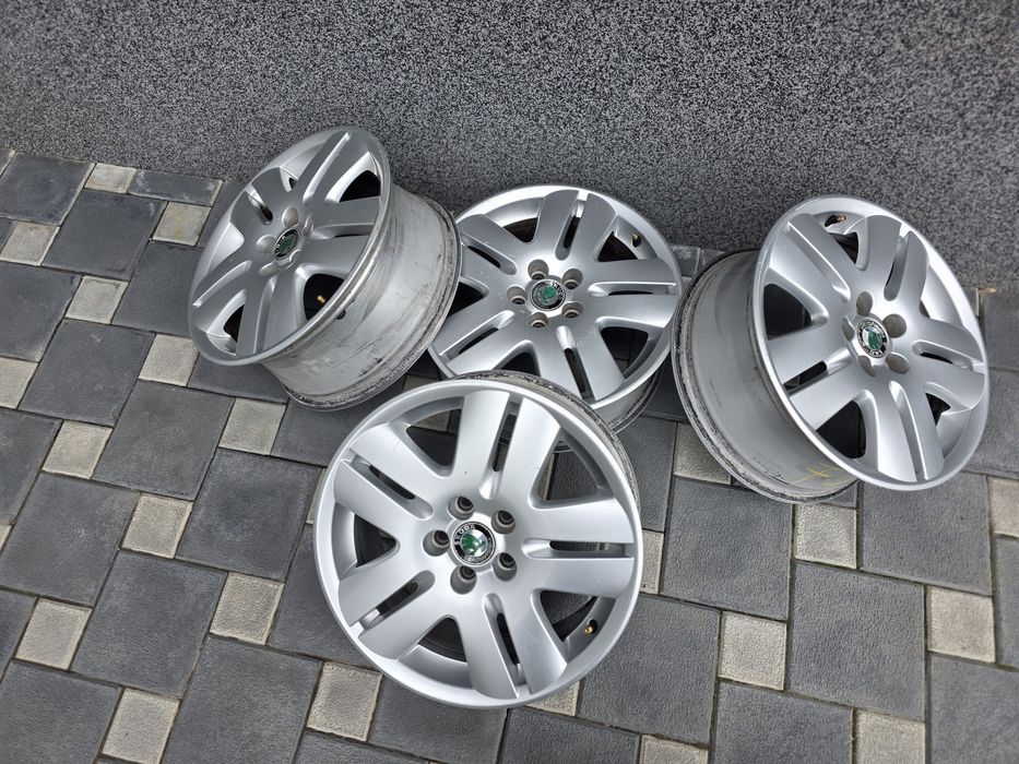 Jante aliaj 16 5x100 skoda fabia roomster golf 4 polo seat ibiza