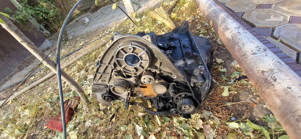 Продам мотор с коробкой 4д56 паджеро 2