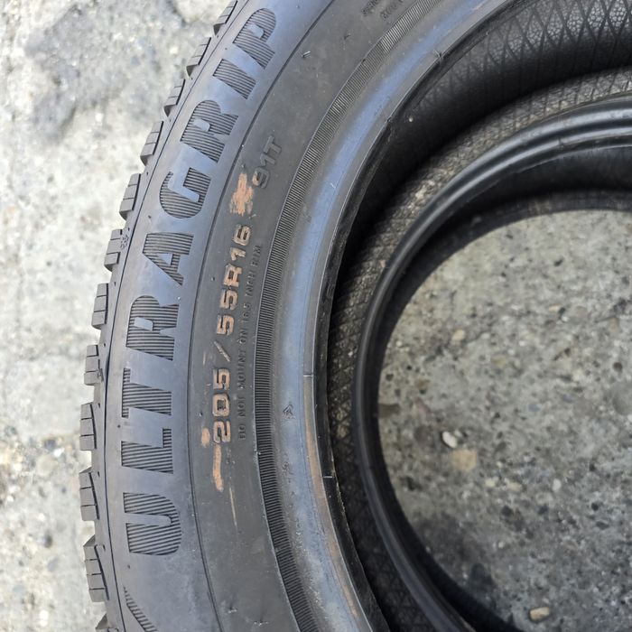 2x 205/55/16 M+S GOODYEAR Stare impecabila