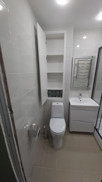 Ремонт ванных комнат .