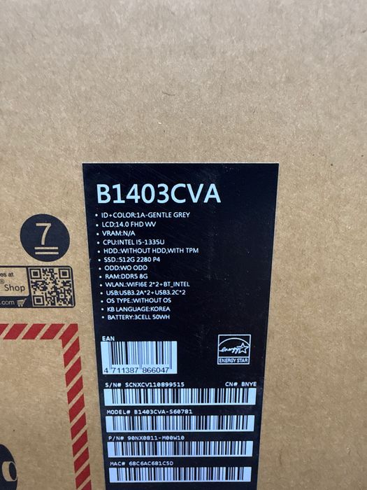 Asus Expertbook/i5 1335U