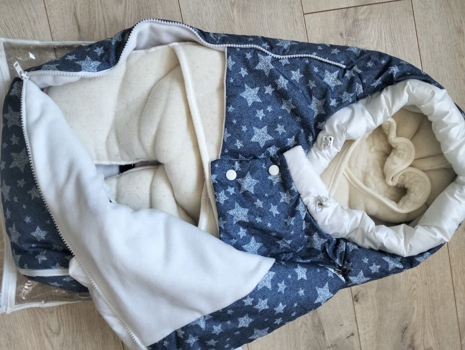 Конверт кокон на выписку 2шт