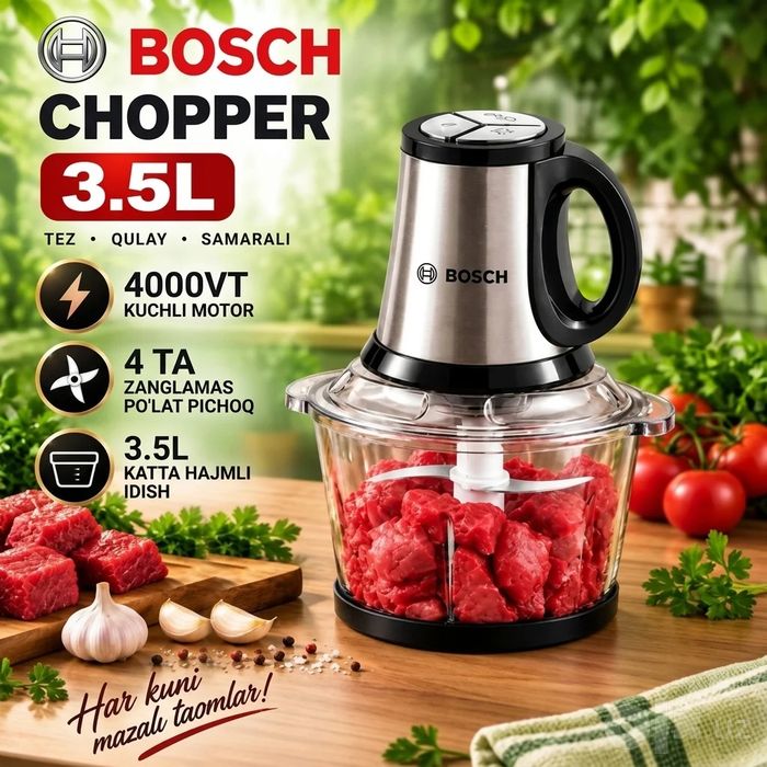 Bosch chopper - oshxona uchun maydalagich