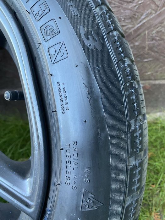Jante bmw  r16 cu anvelope