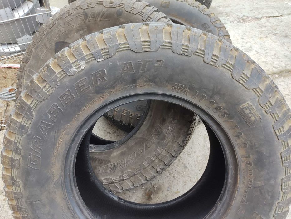 285/70/17 GENERAL TIRE Grabber AT3 116/113S FR 2021г грайфер 7-8,5мм
