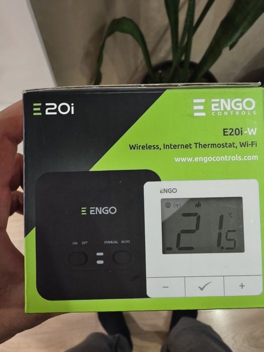 Безжичен wifi стаен термостат ENGO E20i-W