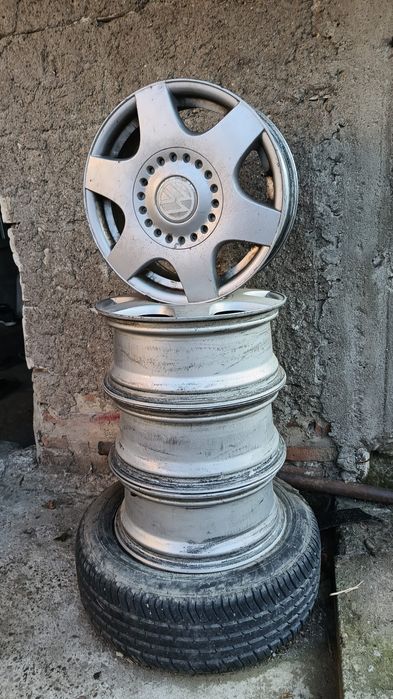 Jante 5×110 Volskwagen plus rezervă cu cauciuc