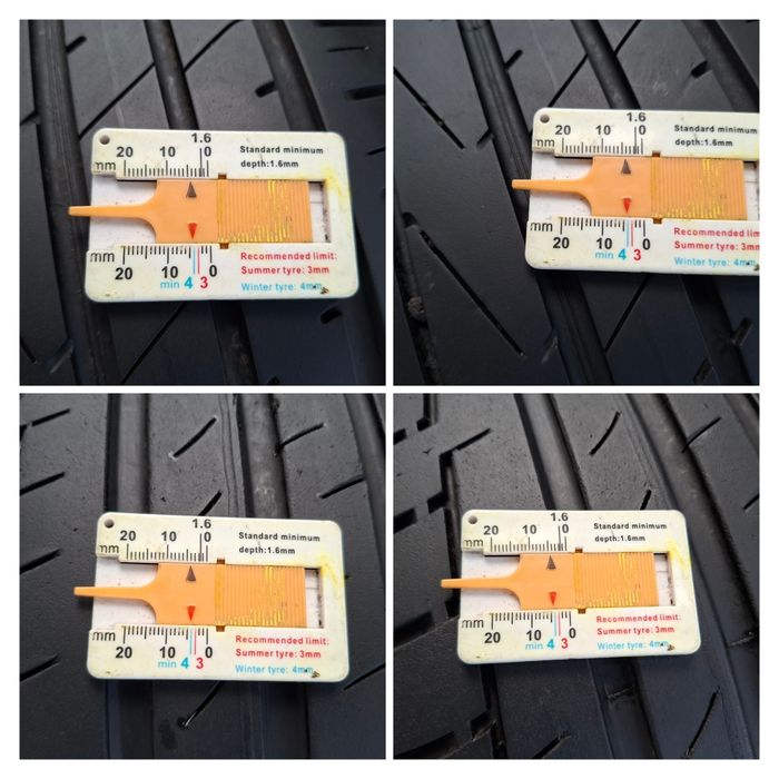 4бр. 235/60/18 Hankook + Continental Летни гуми