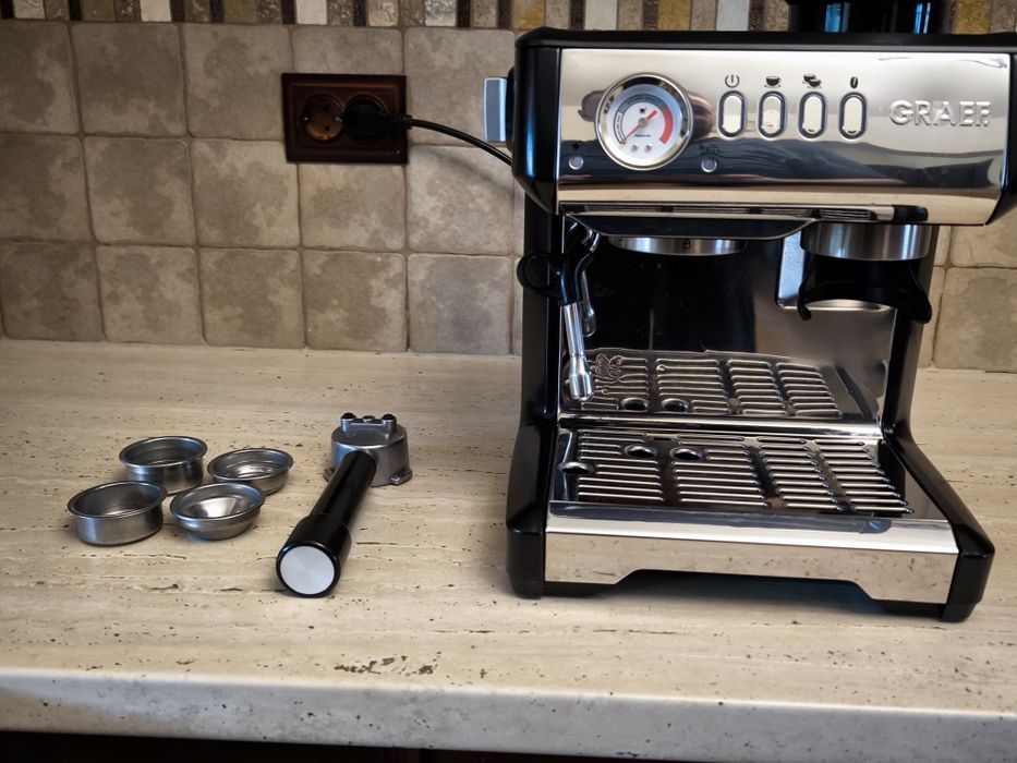 Graef espresor cafea cu râșniță încorporată