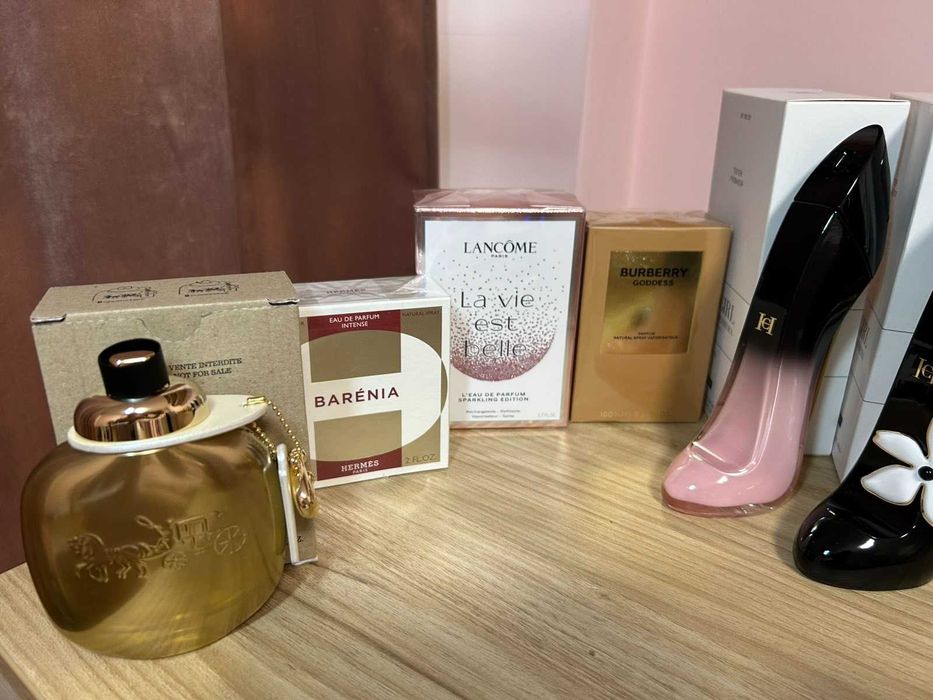 Дамски парфюми "Carolina Herrera","JIMMY CHOO","Montblanc","GUERLAIN","SCANDAL","COACH","VAN CLEEF","HERMÈS","GIVENCHY","Burberry","",