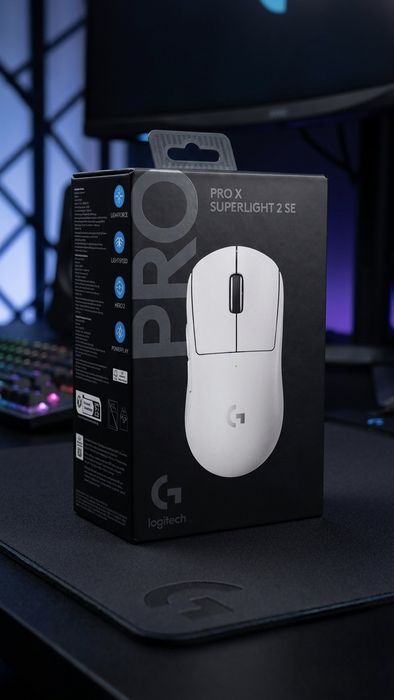 Игровая мышь Logitech PRO X SUPERLIGHT 2 SE White
