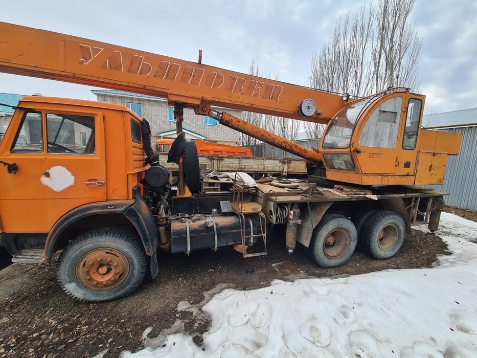 Кран, автокран, камаз 25т