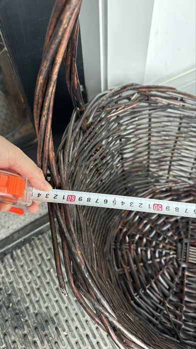 Корзина большая коричневая